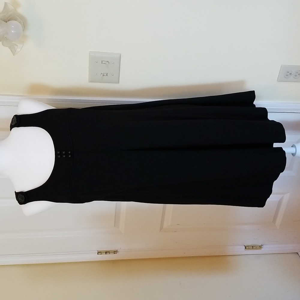 Laundry by Design Black  Pleated Dress
